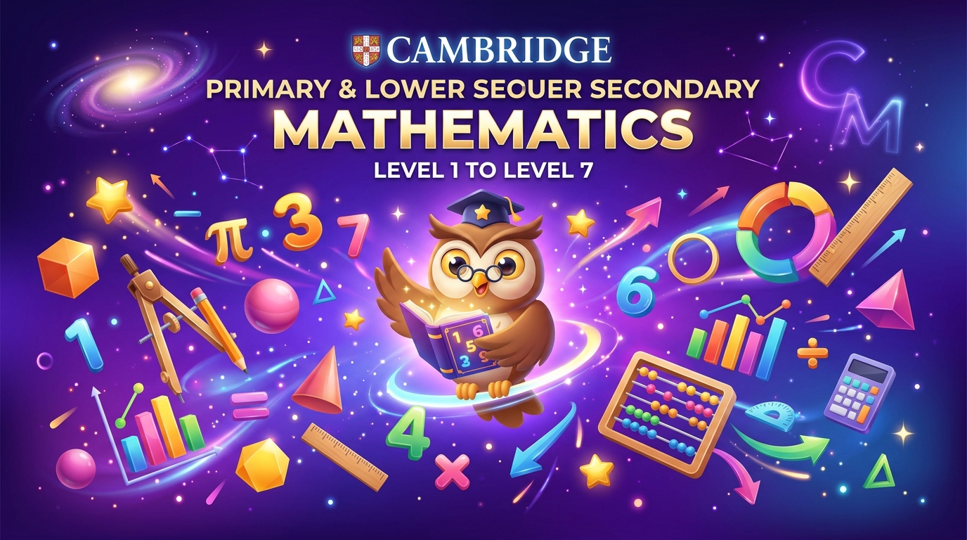 Cambridge Mathematics Level 1 to Level 7